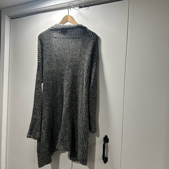 a.n.a Gray Open-Front Cardigan Sweater wPOCKETS - Picture 10 of 11